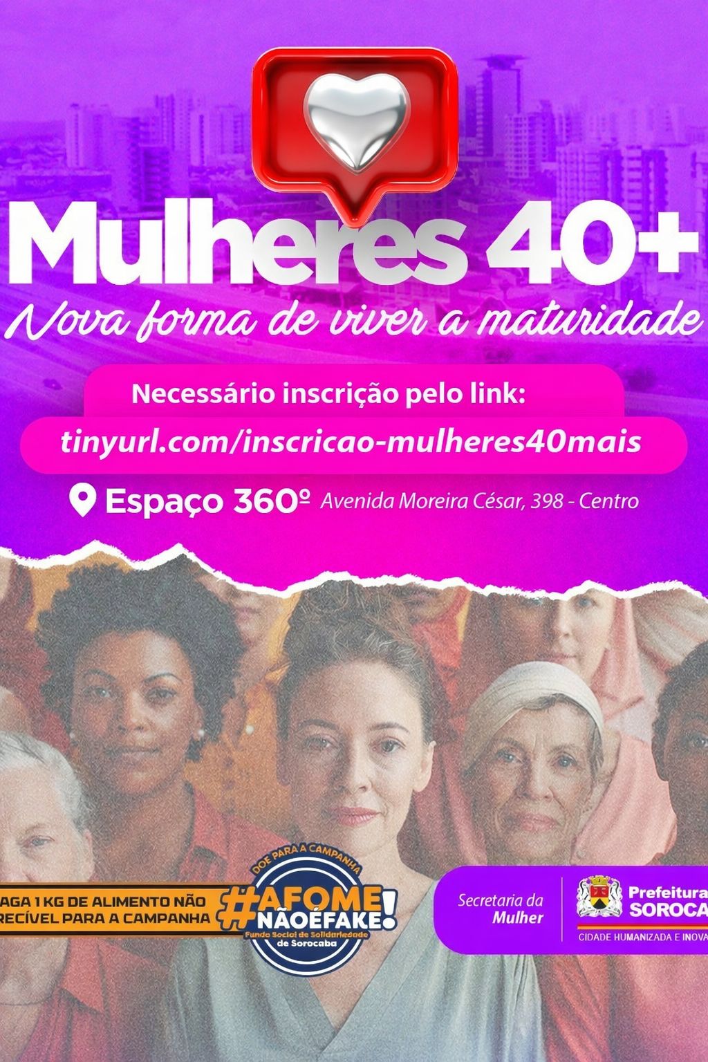 MULHERES 40+: UMA NOVA FORMA DE VIVER A MATURIDADE